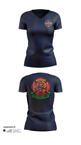 Womens Short Sleeve Vneck Shirt, The animal house, Fire Department, Teamtime, Team time, sublimation, custom sports apparel, team uniforms, spirit wear, spiritwear, sports uniforms, custom shirts, team store, custom team store, fundraiser sports, apparel fundraiser