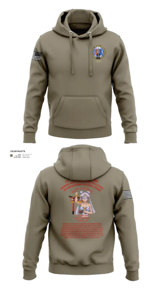 Hoodie, Karl & Hedwig Ackermann Memorial Institute for Joint Military Intelligence and Law Enforcement Education & Training at MARDET Fort Leonard Wood, , Teamtime, Team time, sublimation, custom sports apparel, team uniforms, spirit wear, spiritwear, sports uniforms, custom shirts, team store, custom team store, fundraiser sports, apparel fundraiser