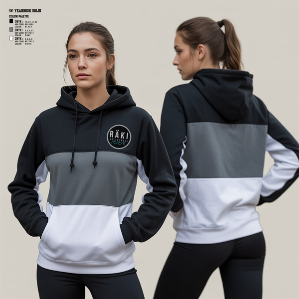 Hoodie, Raki Volleyball, Women's Volleyball, Teamtime, Team time, sublimation, custom sports apparel, team uniforms, spirit wear, spiritwear, sports uniforms, custom shirts, team store, custom team store, fundraiser sports, apparel fundraiser