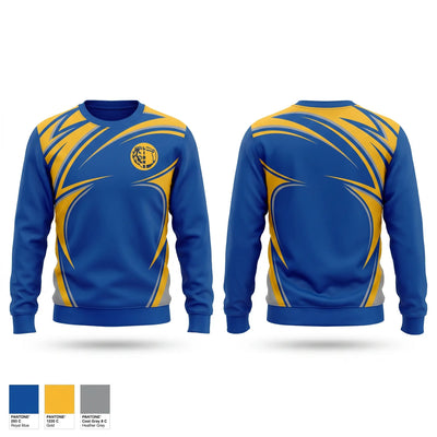 Linden High School Wrestling Crew Neck Sweatshirt - 1