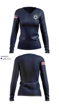 Grip Women's Long Sleeve V-neck Shirt - 22
