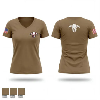 Womens Short Sleeve Vneck Shirt, 104 BEB, National Guard, Teamtime, Team time, sublimation, custom sports apparel, team uniforms, spirit wear, spiritwear, sports uniforms, custom shirts, team store, custom team store, fundraiser sports, apparel fundraiser