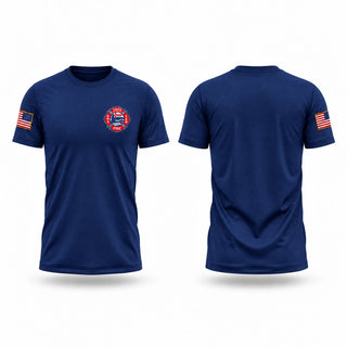 Short Sleeve Performance Shirt, Taos ski valley fire, Fire Department, Teamtime, Team time, sublimation, custom sports apparel, team uniforms, spirit wear, spiritwear, sports uniforms, custom shirts, team store, custom team store, fundraiser sports, apparel fundraiser