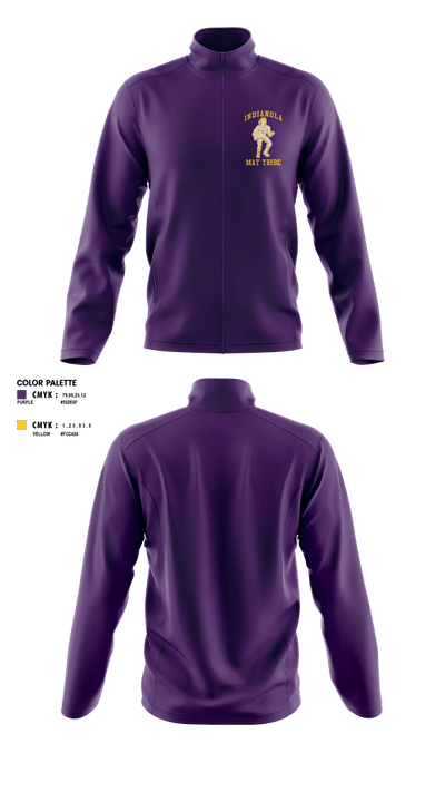 Indianola Mat Tribe 88912065 Fleece Jacket - 2
