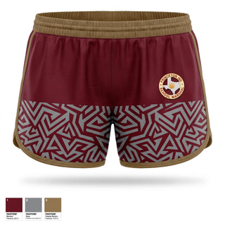 Womens Shorts, Princeton ISD Marshals, , Teamtime, Team time, sublimation, custom sports apparel, team uniforms, spirit wear, spiritwear, sports uniforms, custom shirts, team store, custom team store, fundraiser sports, apparel fundraiser