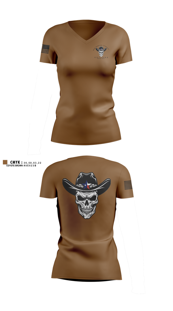 Womens Short Sleeve Vneck Shirt, SAN MARCOS RCTG COMPANY, , Teamtime, Team time, sublimation, custom sports apparel, team uniforms, spirit wear, spiritwear, sports uniforms, custom shirts, team store, custom team store, fundraiser sports, apparel fundraiser