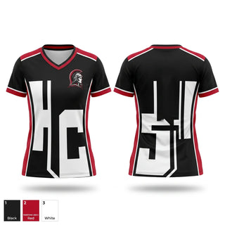 Womens Short Sleeve Vneck Shirt, Lady trojans, Women's Basketball, Teamtime, Team time, sublimation, custom sports apparel, team uniforms, spirit wear, spiritwear, sports uniforms, custom shirts, team store, custom team store, fundraiser sports, apparel fundraiser
