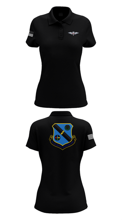 93rd AGOW 64240492 Women's Short Sleeve Performance Polo  - 35