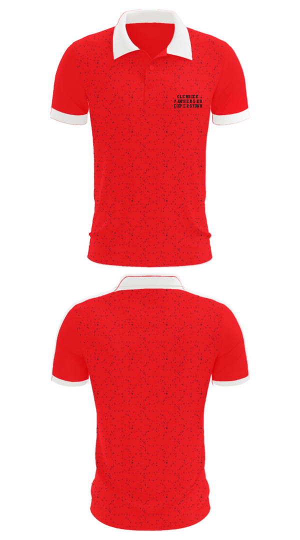 Short Sleeve Performance Polo, Glen Rock Panthers 12U Cooperstown, Baseball, Teamtime, Team time, sublimation, custom sports apparel, team uniforms, spirit wear, spiritwear, sports uniforms, custom shirts, team store, custom team store, fundraiser sports, apparel fundraiser