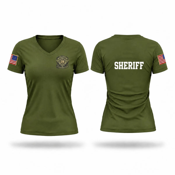 Berkeley County Sheriffs Office Women's Short Sleeve V-neck Shirt - 1