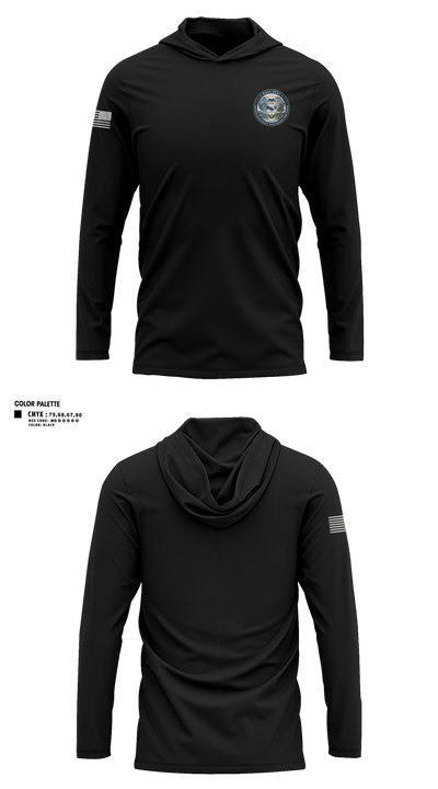 DASA DE&C Partner Relationship Management 27168686 Long Sleeve Performance Shirt with hood - 21