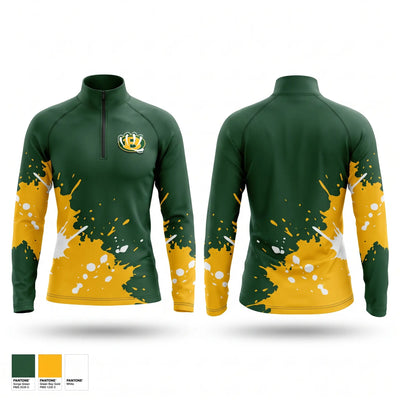 Bethel Bruins Quarter Zip Jacket - 1