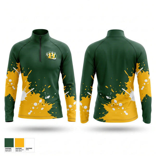 Quarter Zip Jacket, Bethel Bruins, , Teamtime, Team time, sublimation, custom sports apparel, team uniforms, spirit wear, spiritwear, sports uniforms, custom shirts, team store, custom team store, fundraiser sports, apparel fundraiser