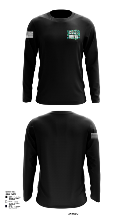 D.B. Coopers 15959571 Long Sleeve Performance Shirt 148