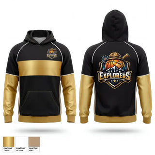 Hoodie, Elite Explorers, Men's Basketball, Teamtime, Team time, sublimation, custom sports apparel, team uniforms, spirit wear, spiritwear, sports uniforms, custom shirts, team store, custom team store, fundraiser sports, apparel fundraiser