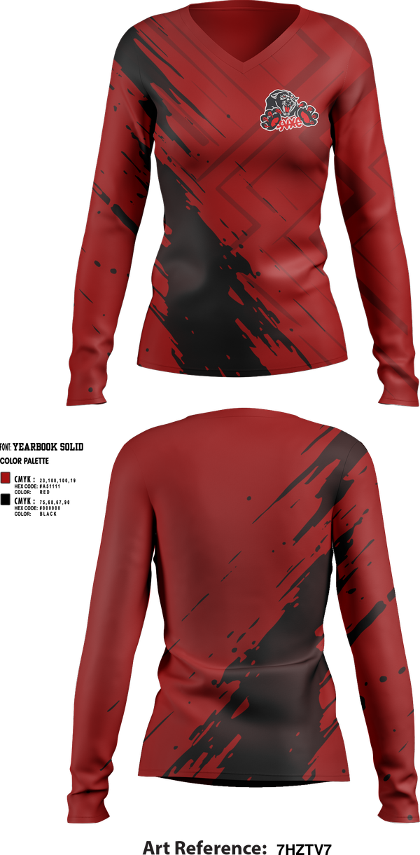 Womens Long Sleeve Vneck Shirt, Saucon Valley Cross Country, Cross Country, Teamtime, Team time, sublimation, custom sports apparel, team uniforms, spirit wear, spiritwear, sports uniforms, custom shirts, team store, custom team store, fundraiser sports, apparel fundraiser