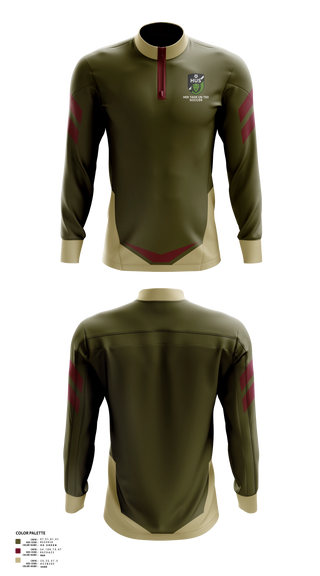 Quarter Zip Jacket, HUSL, Men's Soccer, Teamtime, Team time, sublimation, custom sports apparel, team uniforms, spirit wear, spiritwear, sports uniforms, custom shirts, team store, custom team store, fundraiser sports, apparel fundraiser