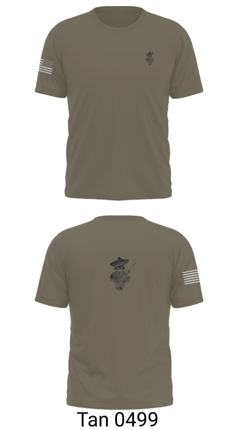 Short Sleeve Performance Shirt, 1/23 Scout Sniper Platoon, , Teamtime, Team time, sublimation, custom sports apparel, team uniforms, spirit wear, spiritwear, sports uniforms, custom shirts, team store, custom team store, fundraiser sports, apparel fundraiser