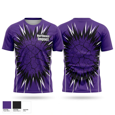 Northeast Impact Soft Poly Tee Cotton Like Feel - 1