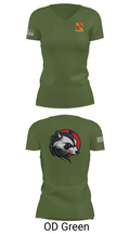 3-27 68507802 Women's Short Sleeve V-neck Shirt - 48
