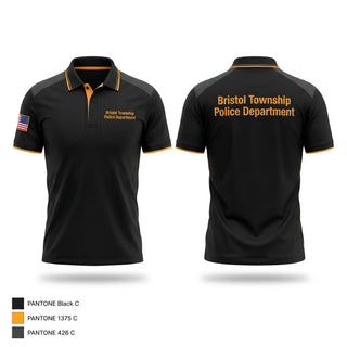 Short Sleeve Performance Polo, Bristol Township Police Department, Police, Teamtime, Team time, sublimation, custom sports apparel, team uniforms, spirit wear, spiritwear, sports uniforms, custom shirts, team store, custom team store, fundraiser sports, apparel fundraiser
