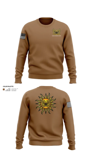 Crew Neck Sweatshirt, FLARNG SUNSHINE COHORT, , Teamtime, Team time, sublimation, custom sports apparel, team uniforms, spirit wear, spiritwear, sports uniforms, custom shirts, team store, custom team store, fundraiser sports, apparel fundraiser