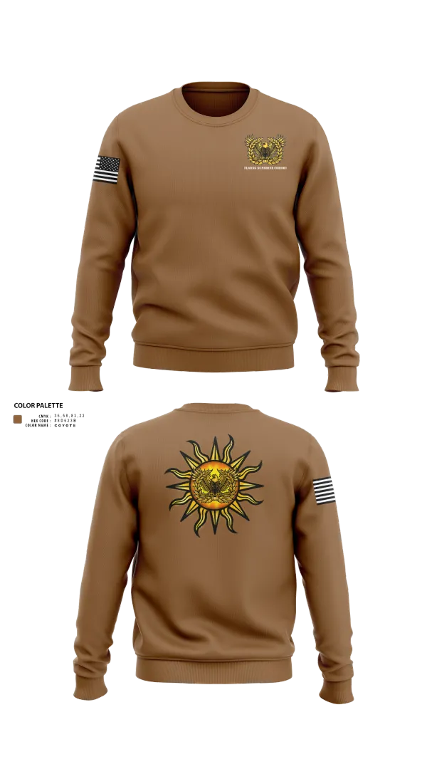Crew Neck Sweatshirt, FLARNG SUNSHINE COHORT, , Teamtime, Team time, sublimation, custom sports apparel, team uniforms, spirit wear, spiritwear, sports uniforms, custom shirts, team store, custom team store, fundraiser sports, apparel fundraiser