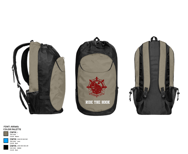 Gear Bag, Ride The Hook, Army, Teamtime, Team time, sublimation, custom sports apparel, team uniforms, spirit wear, spiritwear, sports uniforms, custom shirts, team store, custom team store, fundraiser sports, apparel fundraiser