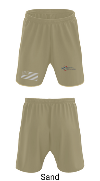 Athletic Shorts With Pockets, Department of Adult CorrectionNorth Carolina Department of Adult Corrections, Police, Teamtime, Team time, sublimation, custom sports apparel, team uniforms, spirit wear, spiritwear, sports uniforms, custom shirts, team store, custom team store, fundraiser sports, apparel fundraiser