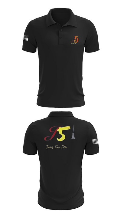 Jonny Five Film 55513459 Short Sleeve Performance Polo - 28
