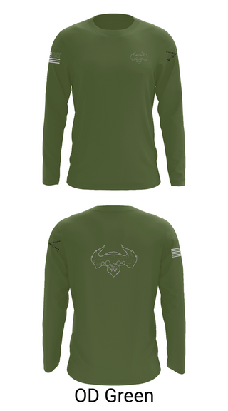 Long Sleeve Performance Shirt, D-co 1-173 1st PLT, , Teamtime, Team time, sublimation, custom sports apparel, team uniforms, spirit wear, spiritwear, sports uniforms, custom shirts, team store, custom team store, fundraiser sports, apparel fundraiser
