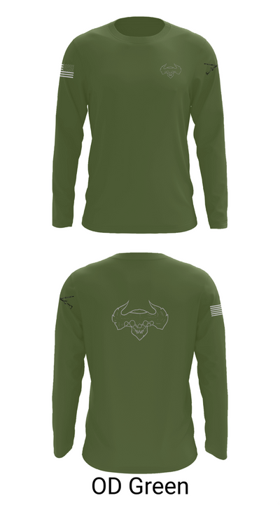 D-co 1-173 1st PLT 21707441 Long Sleeve Performance Shirt 46