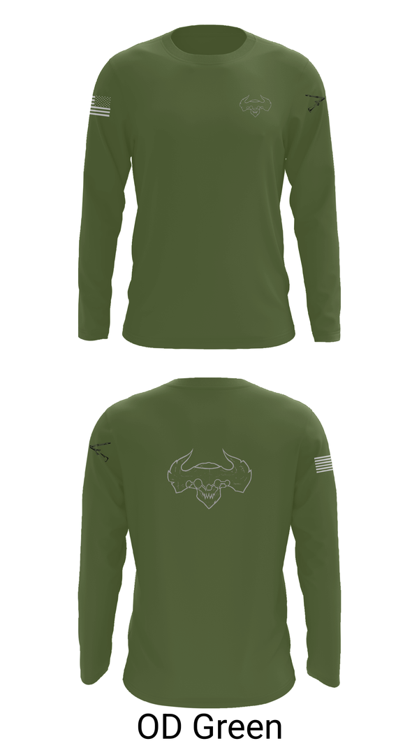 Long Sleeve Performance Shirt, D-co 1-173 1st PLT, , Teamtime, Team time, sublimation, custom sports apparel, team uniforms, spirit wear, spiritwear, sports uniforms, custom shirts, team store, custom team store, fundraiser sports, apparel fundraiser