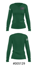 Tropical shield 24349303 Women's Long Sleeve V-neck Shirt - 20