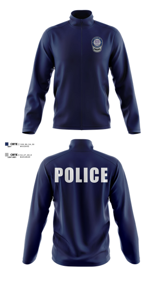 Fleece Jacket, team name, Police, Teamtime, Team time, sublimation, custom sports apparel, team uniforms, spirit wear, spiritwear, sports uniforms, custom shirts, team store, custom team store, fundraiser sports, apparel fundraiser