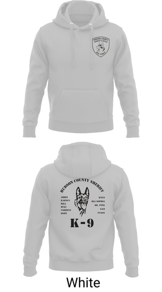 Hoodie, Hudson County Sheriff’s Office K9-Unit, Police, Teamtime, Team time, sublimation, custom sports apparel, team uniforms, spirit wear, spiritwear, sports uniforms, custom shirts, team store, custom team store, fundraiser sports, apparel fundraiser