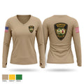 Department Police Department Women's Long Sleeve V-neck Shirt - 1