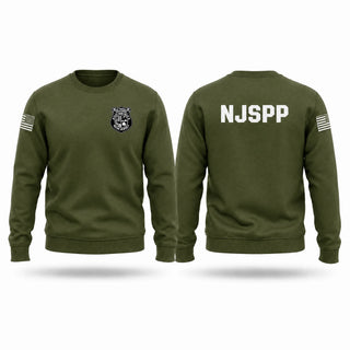 Crew Neck Sweatshirt, New Jersey State Park Police, Police, Teamtime, Team time, sublimation, custom sports apparel, team uniforms, spirit wear, spiritwear, sports uniforms, custom shirts, team store, custom team store, fundraiser sports, apparel fundraiser