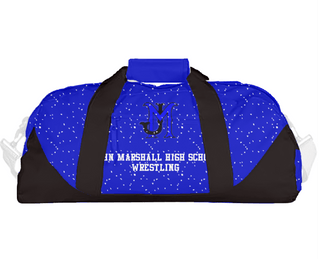 Duffle Bag, John Marshall High School Wrestling, Wrestling, Teamtime, Team time, sublimation, custom sports apparel, team uniforms, spirit wear, spiritwear, sports uniforms, custom shirts, team store, custom team store, fundraiser sports, apparel fundraiser