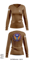 3-156 15522771 Women's Long Sleeve V-neck Shirt - 61
