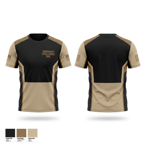 Short Sleeve Performance Shirt, Community intelligence unit, , Teamtime, Team time, sublimation, custom sports apparel, team uniforms, spirit wear, spiritwear, sports uniforms, custom shirts, team store, custom team store, fundraiser sports, apparel fundraiser