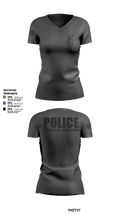 96 SFS / Eglin Police Women's Short Sleeve V-neck Shirt - 7