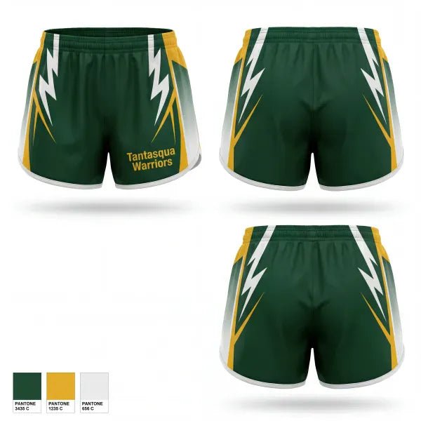 Womens Shorts, Tantasqua Warriors, Cheer, Teamtime, Team time, sublimation, custom sports apparel, team uniforms, spirit wear, spiritwear, sports uniforms, custom shirts, team store, custom team store, fundraiser sports, apparel fundraiser