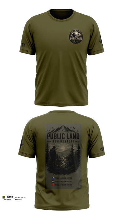 Public Land Bow Hunters Short Sleeve Performance Shirt - 3