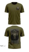 Public Land Bow Hunters Old School Cotton Shirt - 3