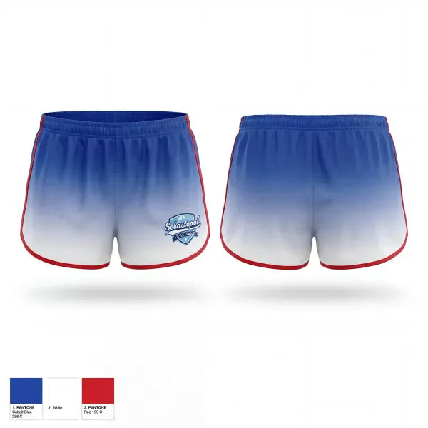 Womens Shorts, Sebastopol Little League, Baseball, Teamtime, Team time, sublimation, custom sports apparel, team uniforms, spirit wear, spiritwear, sports uniforms, custom shirts, team store, custom team store, fundraiser sports, apparel fundraiser