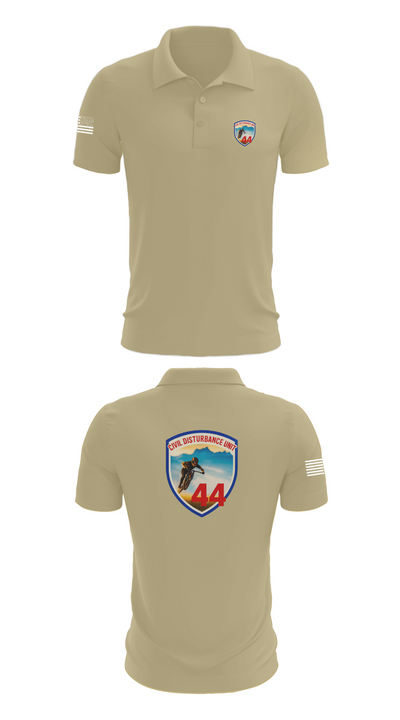 Civil Disturbance Unit 55553252 Short Sleeve Performance Polo - 83
