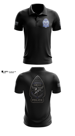 Short Sleeve Performance Polo, Franklin Police K9, Police, Teamtime, Team time, sublimation, custom sports apparel, team uniforms, spirit wear, spiritwear, sports uniforms, custom shirts, team store, custom team store, fundraiser sports, apparel fundraiser