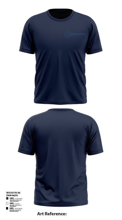 Strides of Grace equestrian 56286399 Short Sleeve Performance Shirt - 52