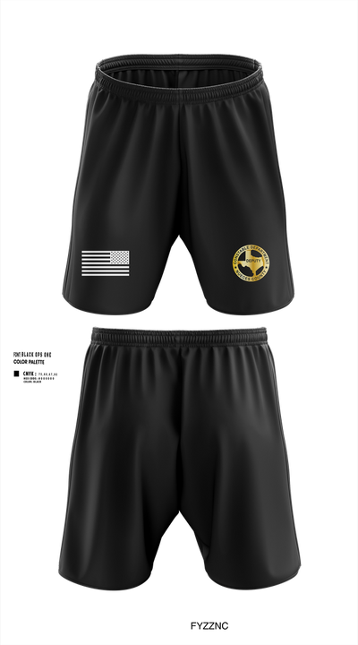 Nueces County Constable PCT4 30073114 Athletic Shorts With Pockets - 101